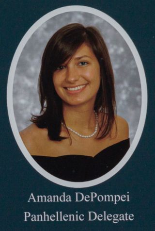 Beta Omega Chapter Composite Detail, Amanda DePompei, 2008-2009