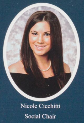 Beta Omega Chapter Composite Detail, Nicole Cicchitti, 2009-2010