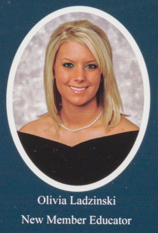 Beta Omega Chapter Composite Detail, Olivia Ladzinski, 2009-2010