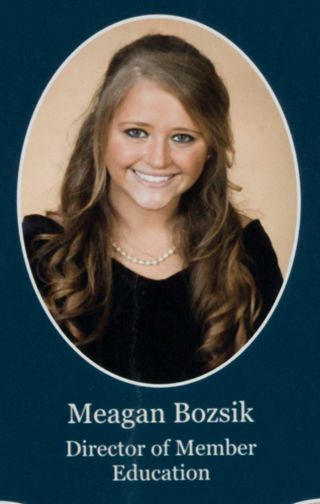 Beta Omega Chapter Composite Detail, Meagan Bozsik, 2010-2011