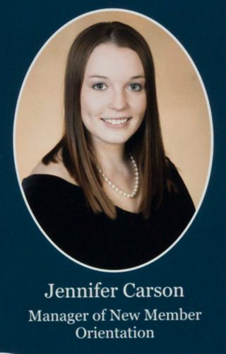 Beta Omega Chapter Composite Detail, Jennifer Carson, 2010-2011