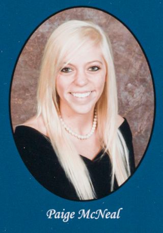 Beta Omega Chapter Composite Detail, Paige McNeal, 2011-2012