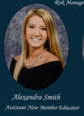 Beta Omega Chapter Composite Detail, Alexandra Smith, 2013-2014