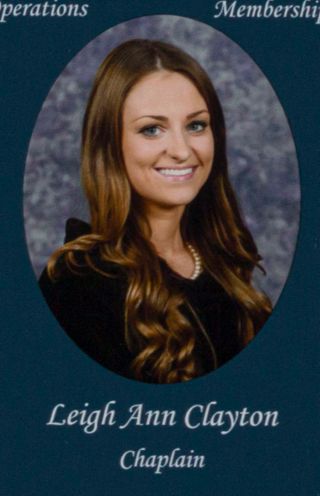 Beta Omega Chapter Composite Detail, Leigh Ann Clayton, 2013-2014