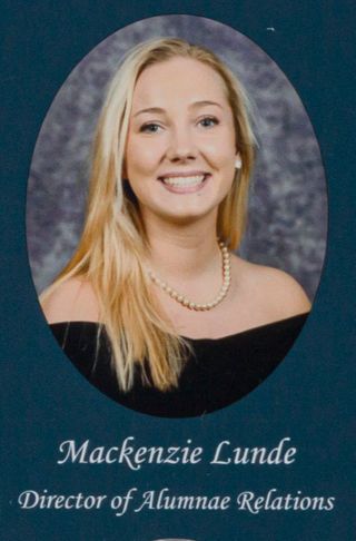 Beta Omega Chapter Composite Detail, Mackenzie Lunde, 2013-2014