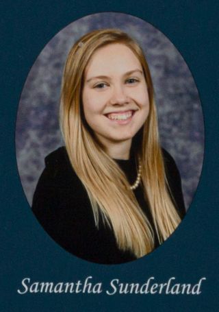 Beta Omega Chapter Composite Detail, Samantha Sunderland, 2013-2014