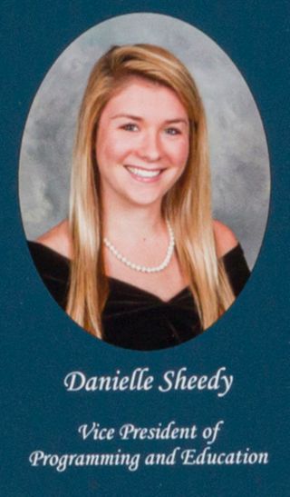 Beta Omega Chapter Composite Detail, Danielle Sheedy, 2014-2015