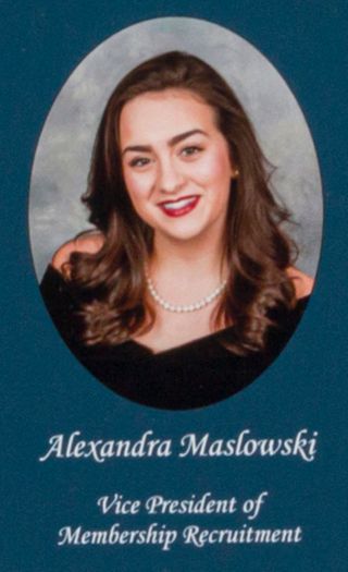 Beta Omega Chapter Composite Detail, Alexandra Maslowski, 2014-2015