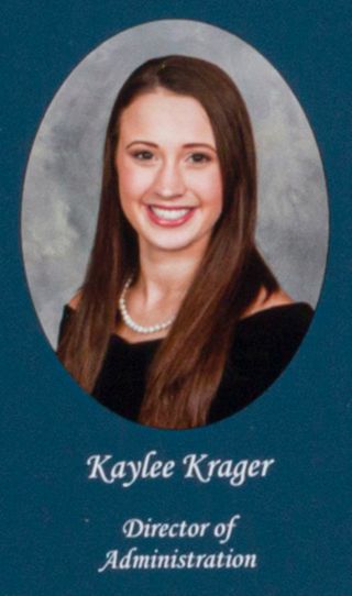Beta Omega Chapter Composite Detail, Kaylee Krager, 2014-2015