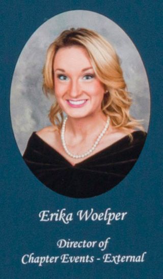Beta Omega Chapter Composite Detail, Erika Woelper, 2014-2015