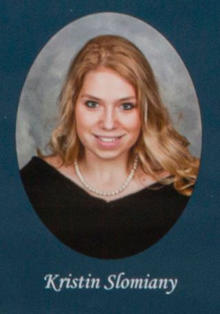 Beta Omega Chapter Composite Detail, Kristin Slomiany, 2014-2015