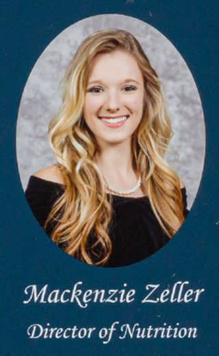 Beta Omega Chapter Composite Detail, Mackenzie Zeller, 2015-2016