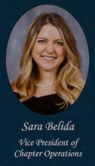 Beta Omega Chapter Composite Detail, Sara Belida, 2016-2017