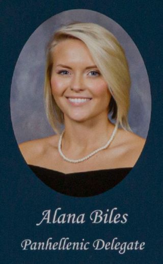 Beta Omega Chapter Composite Detail, Alana Biles, 2016-2017