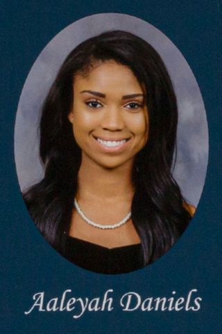 Beta Omega Chapter Composite Detail, Aaleyah Daniels, 2016-2017