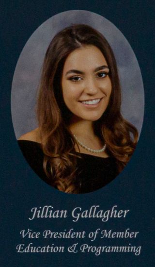 Beta Omega Chapter Composite Detail, Jillian Gallagher, 2018-2019