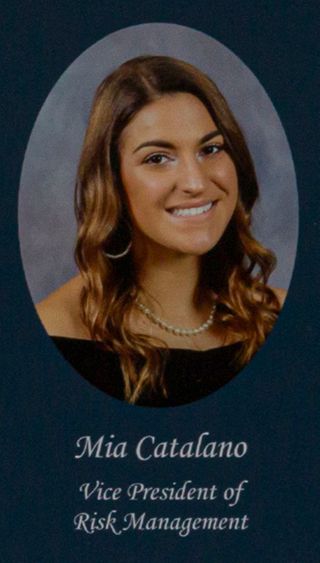 Beta Omega Chapter Composite Detail, Mia Catalano, 2018-2019