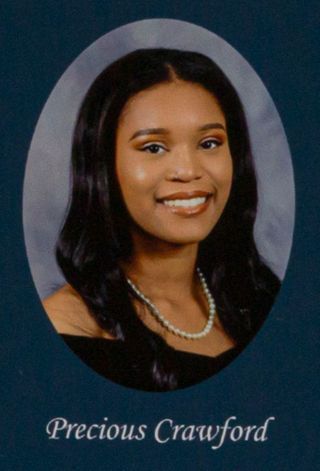 Beta Omega Chapter Composite Detail, Precious Crawford, 2018-2019