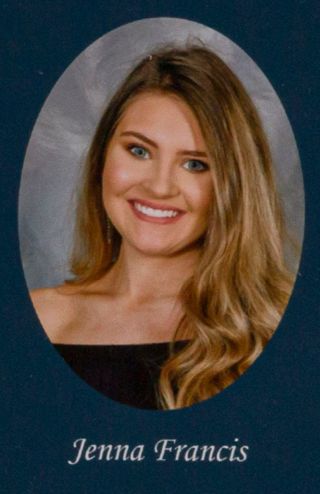 Beta Omega Chapter Composite Detail, Jenna Francis, 2020-2021