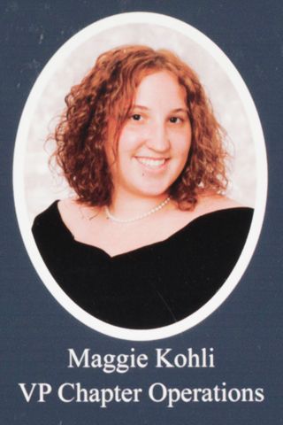 Beta Omega Chapter Composite Detail, Maggie Kohli, 2007-2008