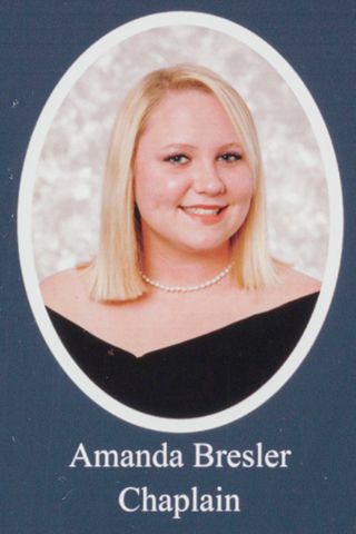 Beta Omega Chapter Composite Detail, Amanda Bresler, 2007-2008