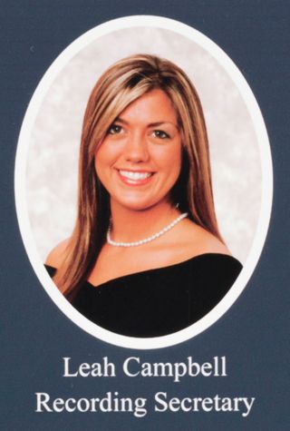 Beta Omega Chapter Composite Detail, Leah Campbell, 2007-2008