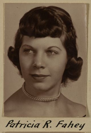 Beta Omega Chapter Composite Detail, Patricia R. Fahey, 1955