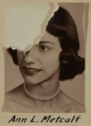 Beta Omega Chapter Composite Detail, Ann L. Metcalf, 1955