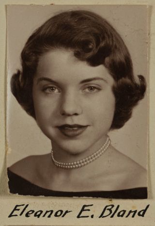 Beta Omega Chapter Composite Detail, Eleanor E. Bland, 1955