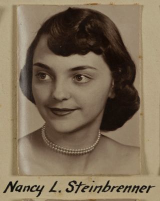 Beta Omega Chapter Composite Detail, Nancy L. Steinbrenner, 1955