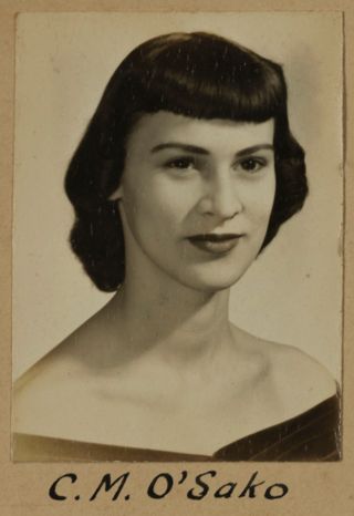 Beta Omega Chapter Composite Detail, C.M. O'Sako, 1956