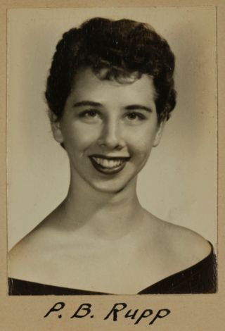 Beta Omega Chapter Composite Detail, P.B. Rupp, 1956