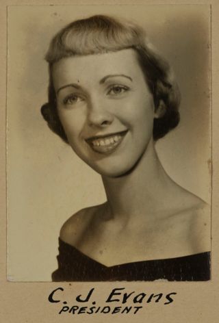 Beta Omega Chapter Composite Detail, C.J. Evans, 1956