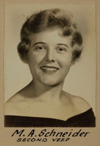 Beta Omega Chapter Composite Detail, M.A. Schneider, 1956