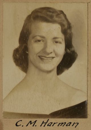 Beta Omega Chapter Composite Detail, C.M. Harman, 1956