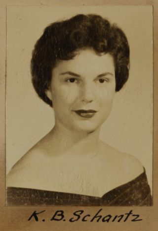 Beta Omega Chapter Composite Detail, K.B. Schantz, 1956