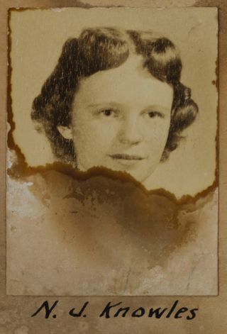 Beta Omega Chapter Composite Detail, N.J. Knowles, 1956