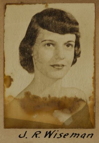 Beta Omega Chapter Composite Detail, J.R. Wiseman, 1956