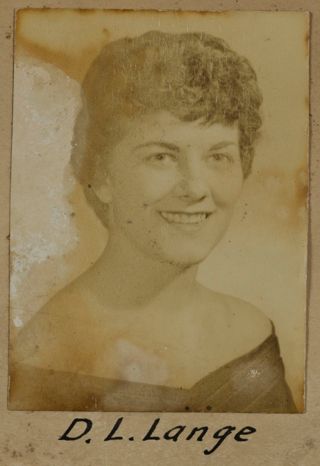 Beta Omega Chapter Composite Detail, D.L. Lange, 1956