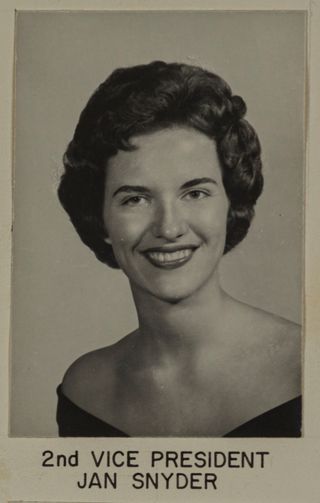 Beta Omega Chapter Composite Detail, Jan Snyder, 1961