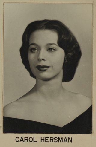 Beta Omega Chapter Composite Detail, Carol Hersman, 1961