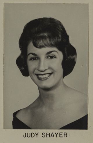 Beta Omega Chapter Composite Detail, Judy Shayer, 1961