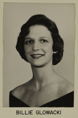 Beta Omega Chapter Composite Detail, Billie Glowacki, 1961