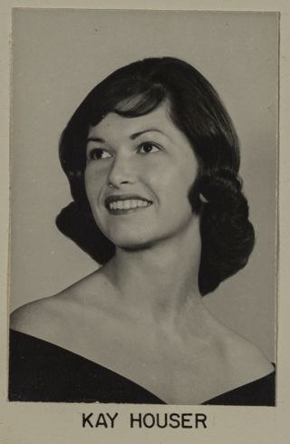 Beta Omega Chapter Composite Detail, Kay Houser, 1961