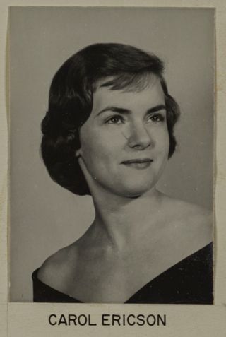 Beta Omega Chapter Composite Detail, Carol Ericson, 1961