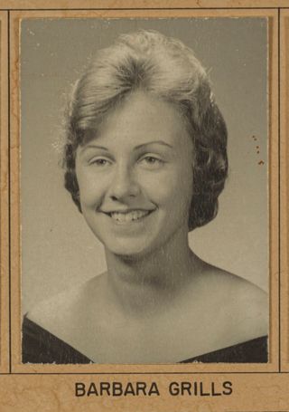 Beta Omega Chapter Composite Detail, Barbara Grills, 1963