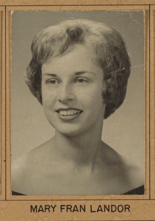 Beta Omega Chapter Composite Detail, Mary Fran Landor, 1963