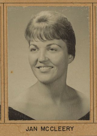 Beta Omega Chapter Composite Detail, Jan McCleery, 1963