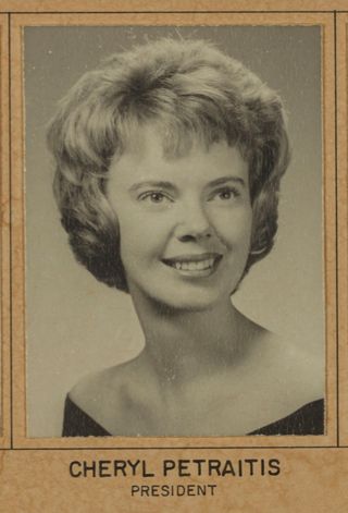 Beta Omega Chapter Composite Detail, Cheryl Petriatis, 1963