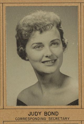 Beta Omega Chapter Composite Detail, Judy Bond, 1963